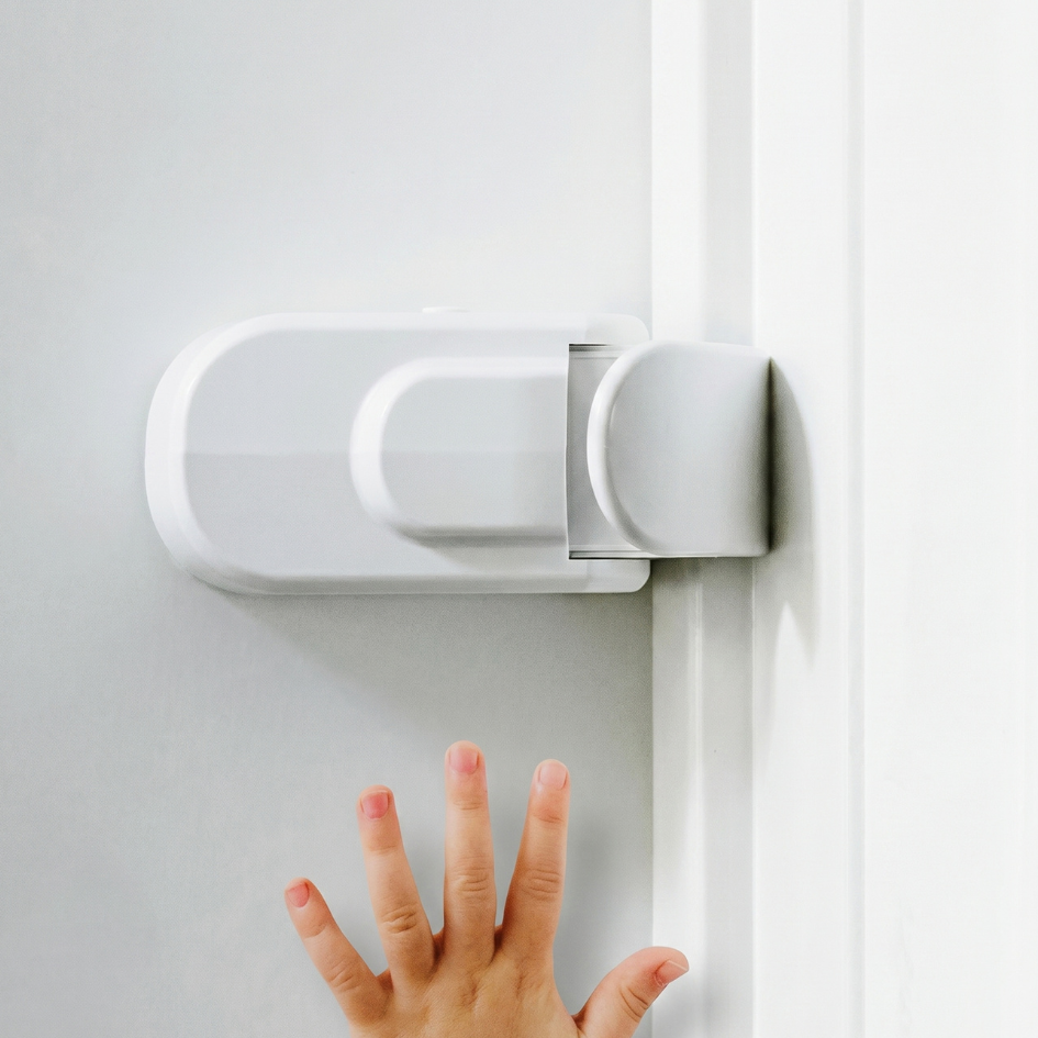 Baby proof door lock for toddlers