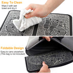 EMS Foot Massage Pad for Mothers Day Gift – Electric Muscle Stimulator for Feet & Legs, Rechargeable Body Massager for Pain Relief & Circulation Improvement