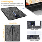 EMS Foot Massage Pad for Mothers Day Gift – Electric Muscle Stimulator for Feet & Legs, Rechargeable Body Massager for Pain Relief & Circulation Improvement