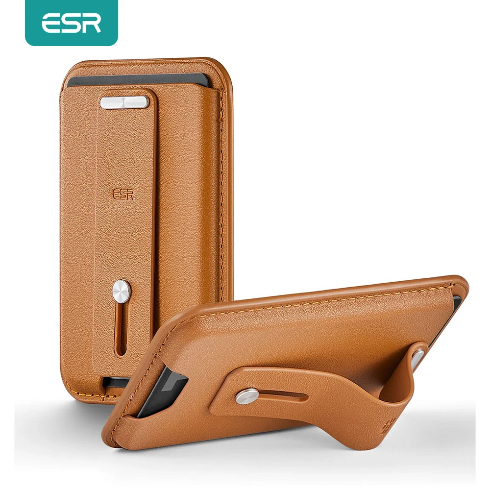 ESR MagSafe Wallet with Find My Support – Strong Magnetic 5-Card Holder for iPhone 12/ 13/ 14/ 15/ 16/ 17 Series