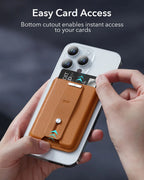 ESR MagSafe Wallet with Find My Support – Strong Magnetic 5-Card Holder for iPhone 12/ 13/ 14/ 15/ 16/ 17 Series