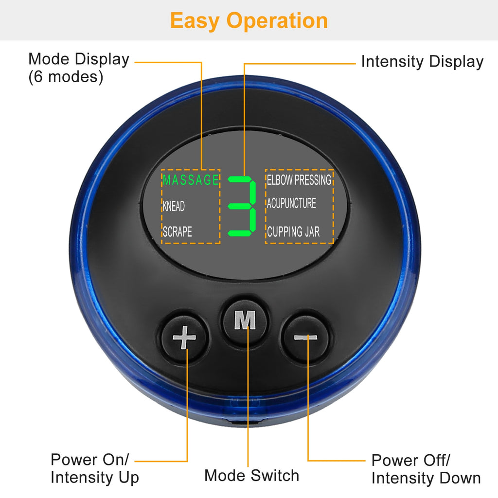 EMS Foot Massage Pad for Mothers Day Gift – Electric Muscle Stimulator for Feet & Legs, Rechargeable Body Massager for Pain Relief & Circulation Improvement