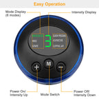 EMS Foot Massage Pad for Mothers Day Gift – Electric Muscle Stimulator for Feet & Legs, Rechargeable Body Massager for Pain Relief & Circulation Improvement